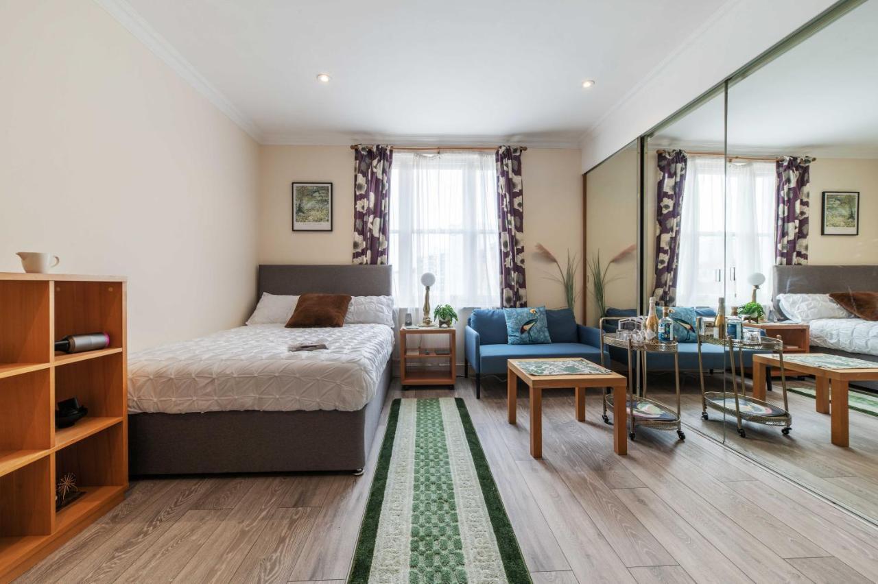 Elegant Art Deco Whole Apartment - 2Mins To Hyde Park, 8Mins To Bayswater, Nottinghill, Paddington Londen Buitenkant foto