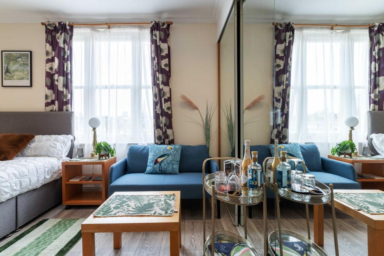 Elegant Art Deco Whole Apartment - 2Mins To Hyde Park, 8Mins To Bayswater, Nottinghill, Paddington Londen Buitenkant foto
